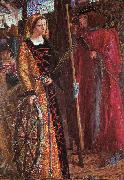 Dante Gabriel Rossetti Saint Catherine oil painting artist